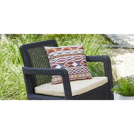 Keter - Conjunto de exterior 4 plazas Rosalie Lounge grafito - BricoandPool