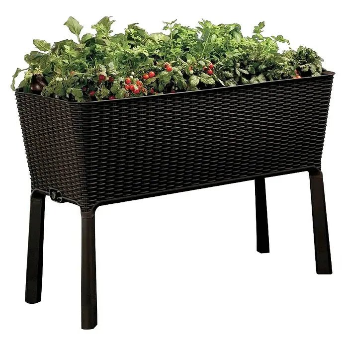 Keter - Huerto de jardín Easy Grow marrón - BricoandPool