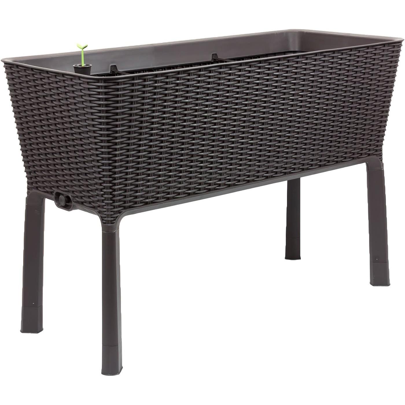 Keter - Huerto de jardín Easy Grow marrón - BricoandPool