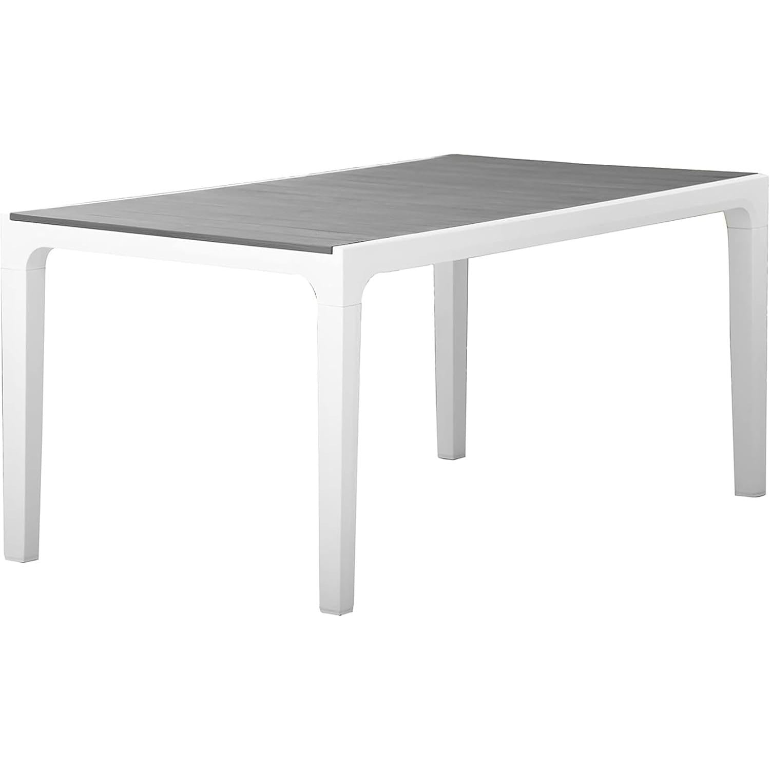 Keter - Mesa de comedor de exterior Harmony beige - BricoandPool