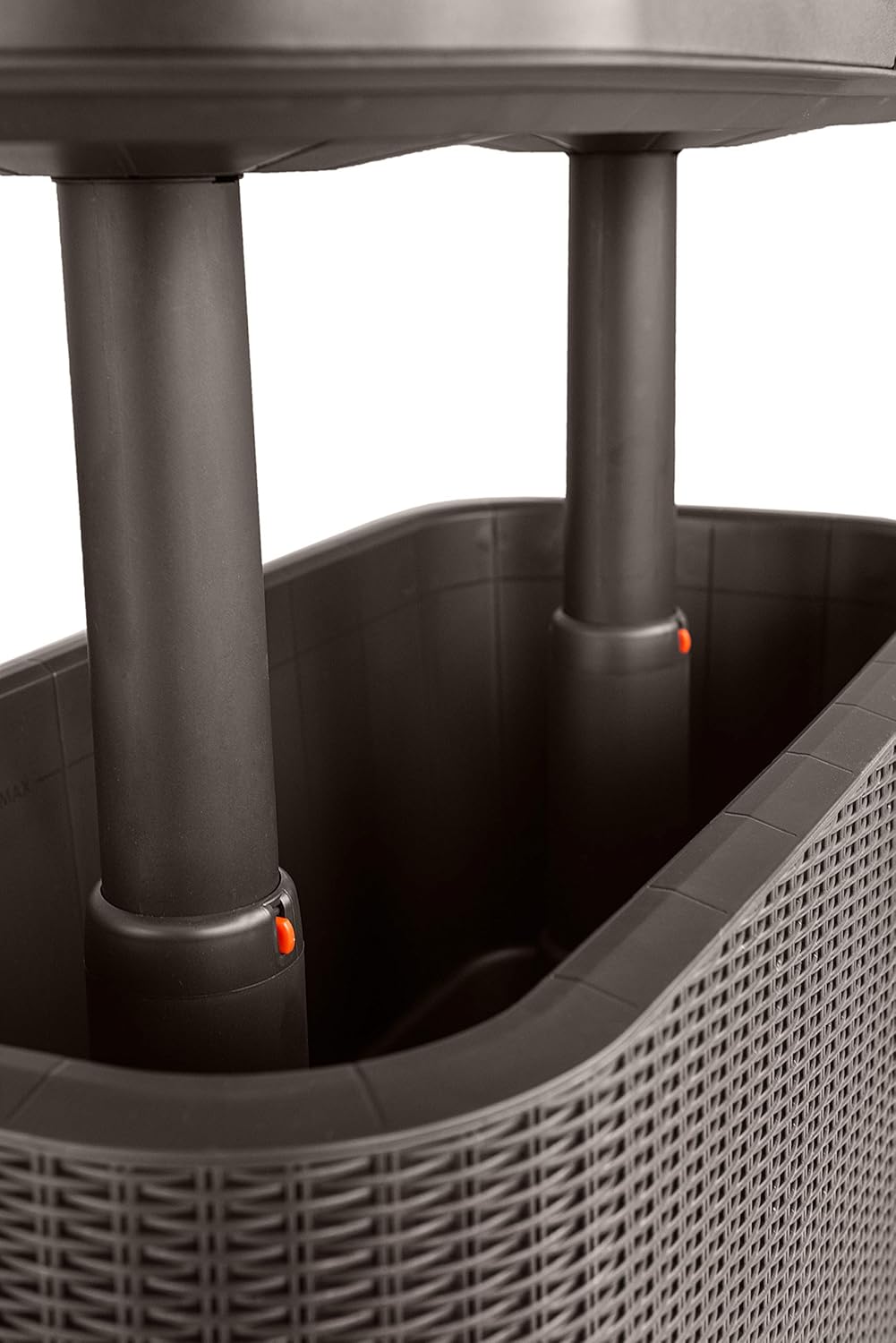 Keter - Nevera de jardín Bevy Bar marrón - BricoandPool