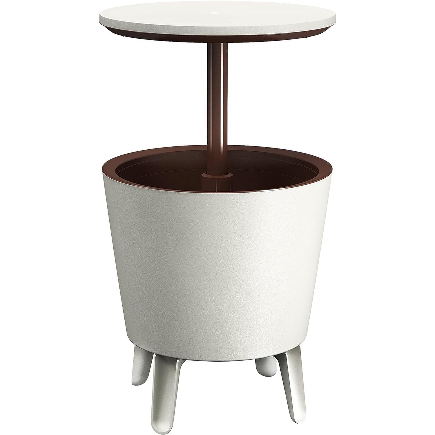 Keter - Nevera de jardín Cool Bar crema y chocolate - BricoandPool