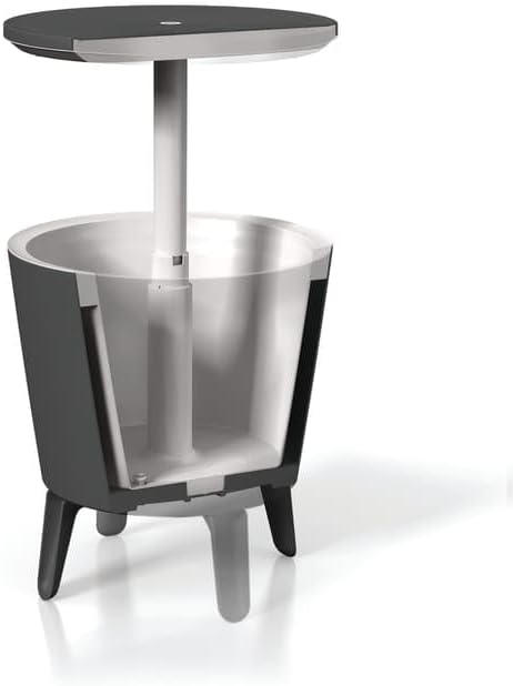 Keter - Nevera de jardín Cool Bar grafito - BricoandPool