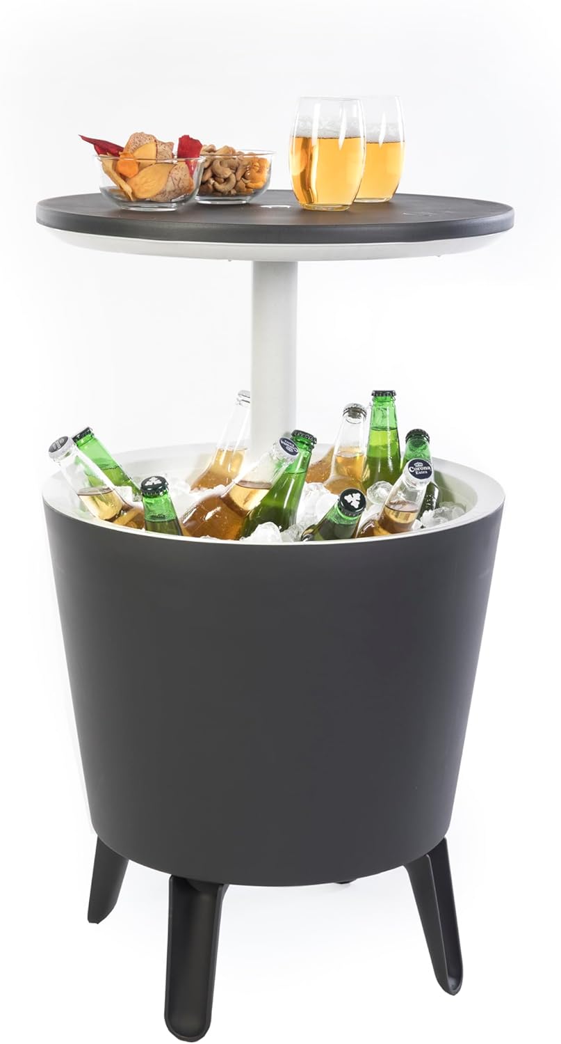 Keter - Nevera de jardín Cool Bar grafito - BricoandPool