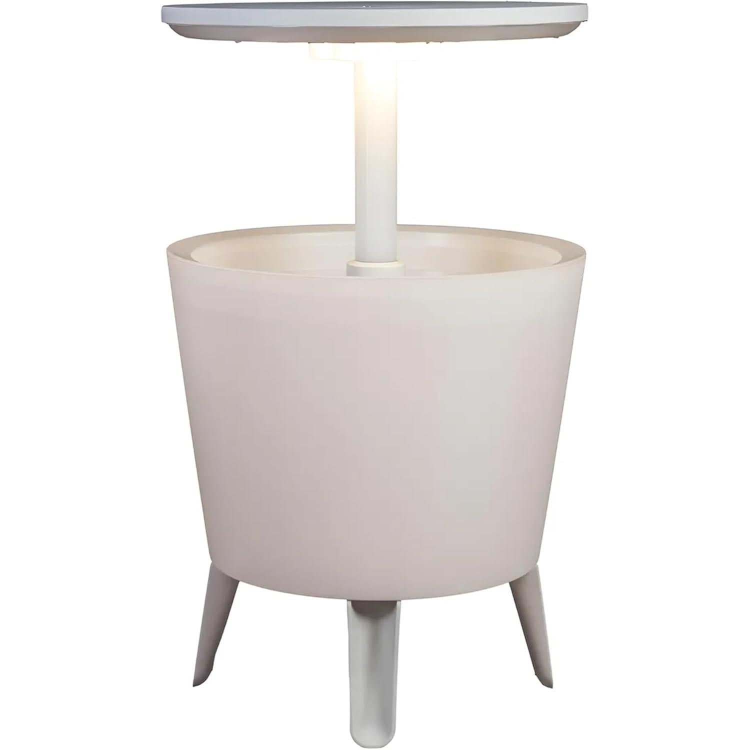 Keter - Nevera de jardín Cool Bar iluminada blanco - BricoandPool