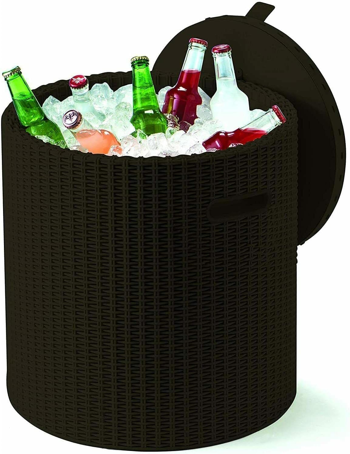 Mobilier Jardin Pratique Glacière Bar Keter 60 L - Table De Mobilier Jardin Pratique Glacière Bar Keter 60 L - Table De
