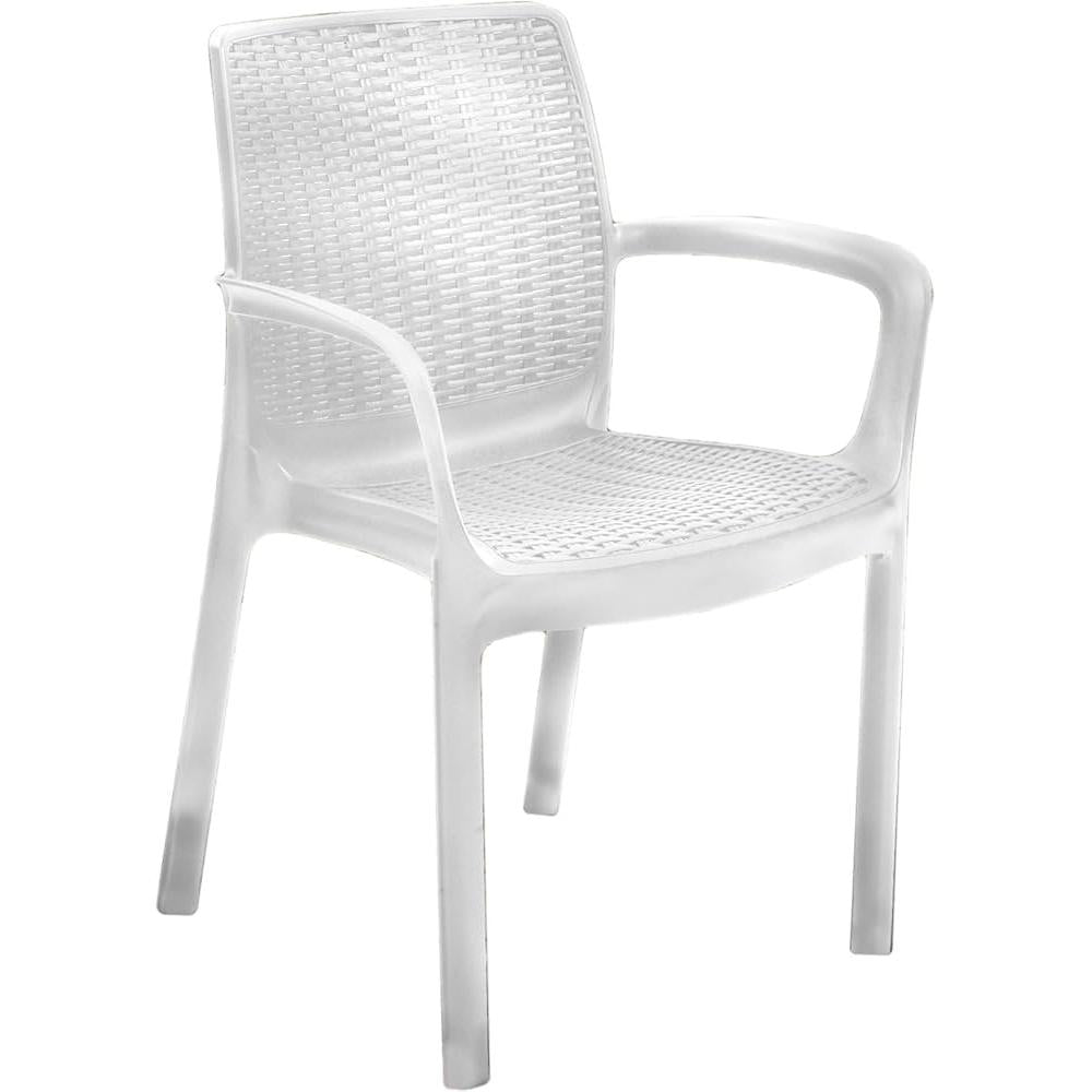 Keter - Silla de exterior Bali blanco - BricoandPool