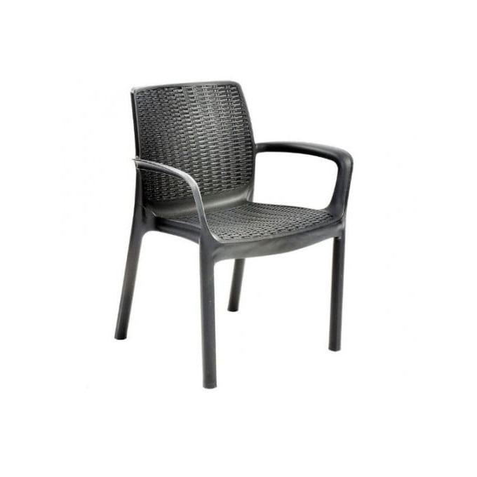 Keter - Silla de exterior Bali grafito - BricoandPool