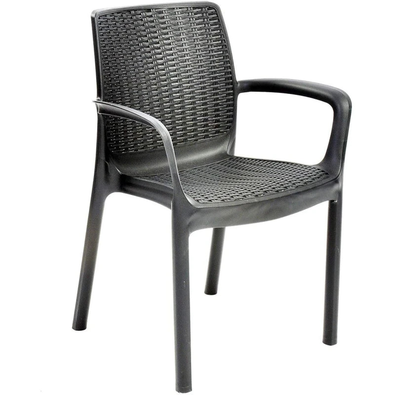 Keter - Silla de exterior Bali marrón - BricoandPool