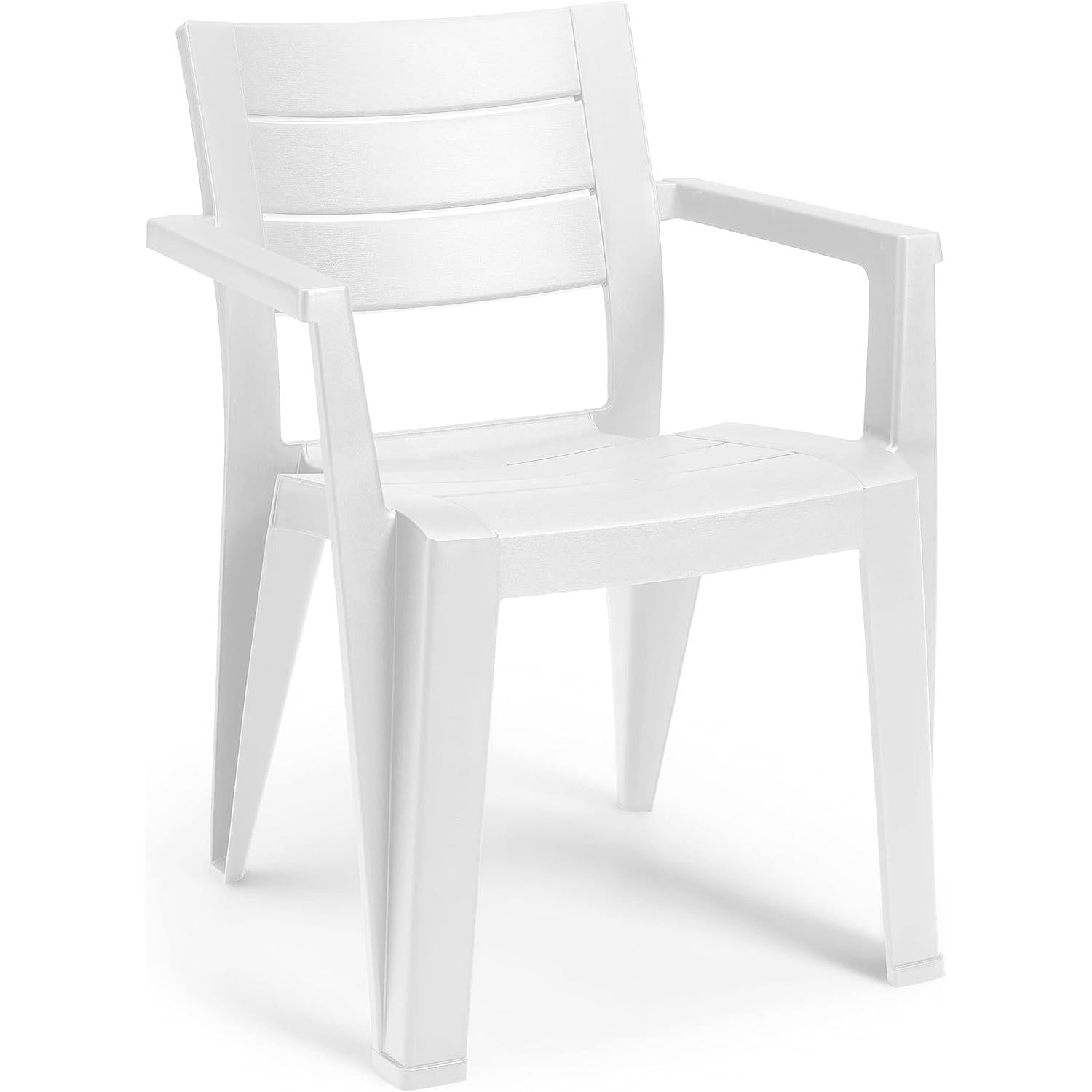 Keter - Silla de exterior Julie blanco - BricoandPool