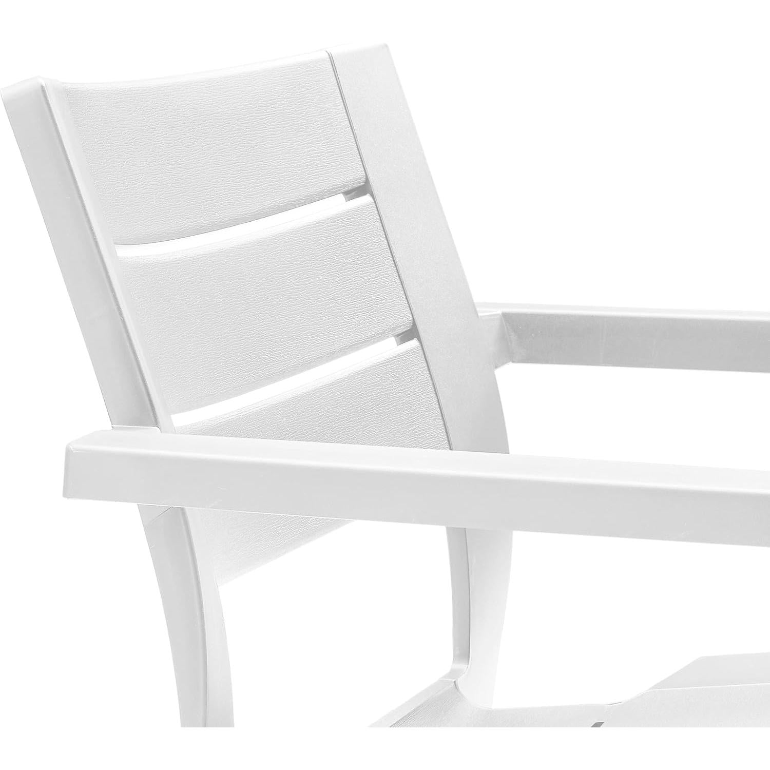 Keter - Silla de exterior Julie blanco - BricoandPool