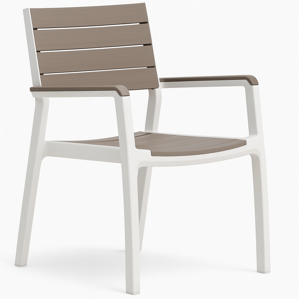 Keter - Sillón de exterior Harmony beige/topo - BricoandPool