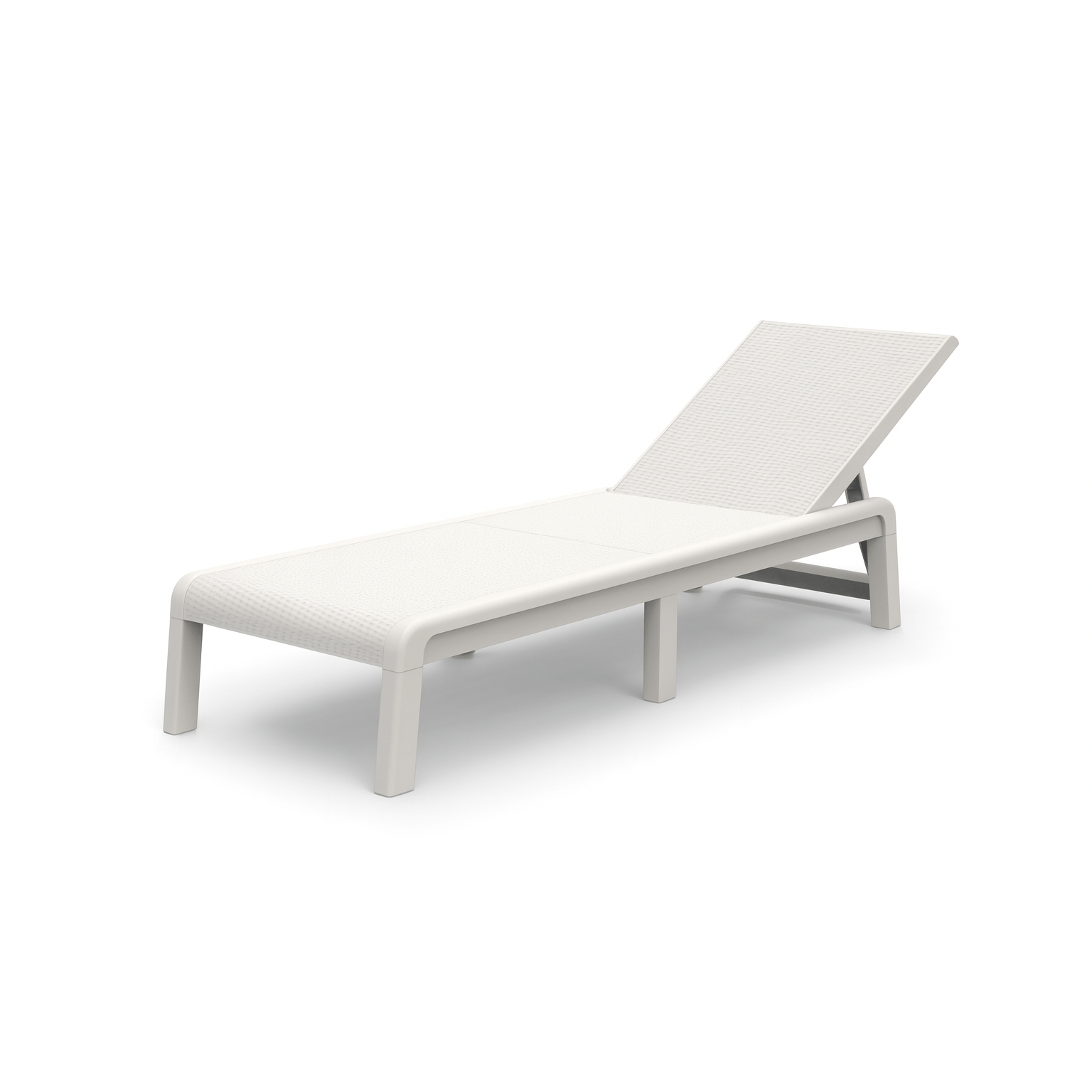 Keter - Tumbona de exterior Mallorca sin cojín blanco - BricoandPool