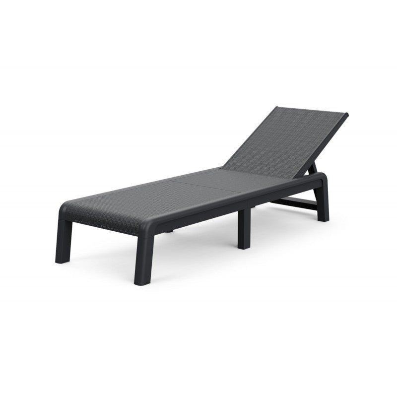 Keter - Tumbona de exterior Mallorca sin cojín grafito - BricoandPool