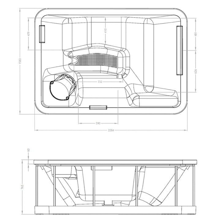 Kinedo - Spa Baïkal A300 - BricoandPool