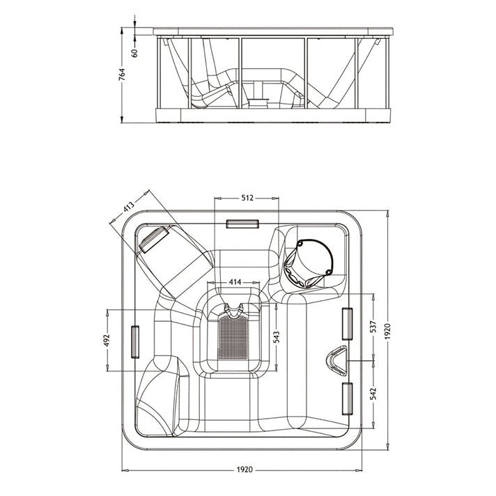 Kinedo - Spa Ebro A400 - BricoandPool
