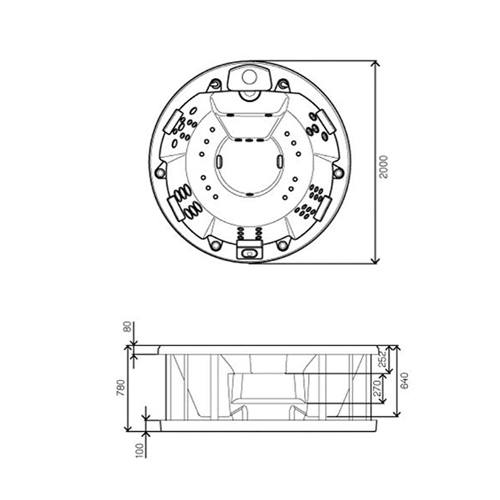 Kinedo - Spa Manitoba R200 - BricoandPool