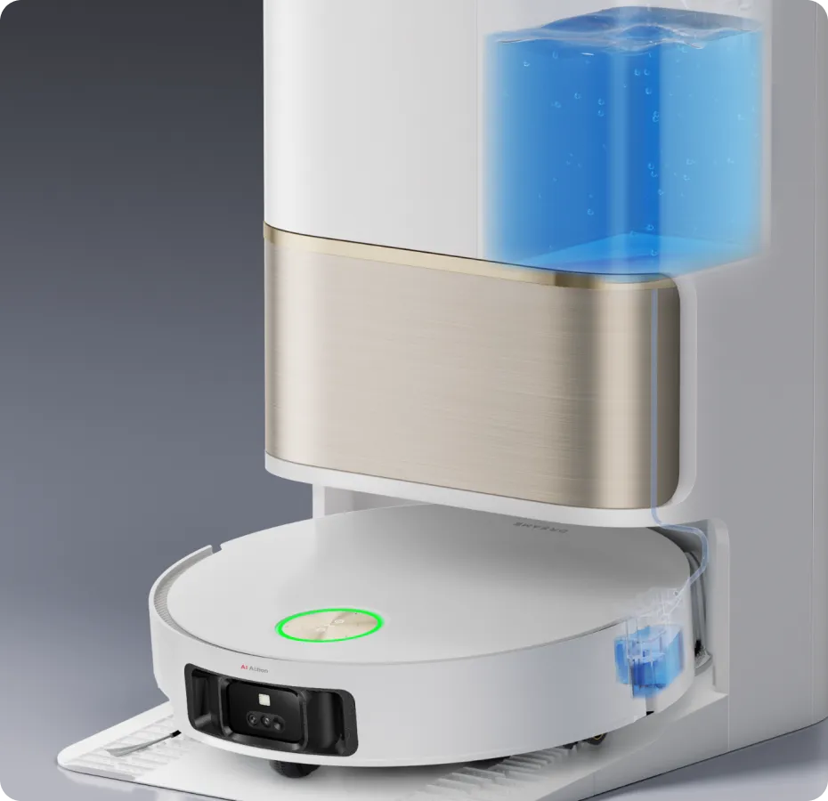 Reabastecimento constante do depósito de água