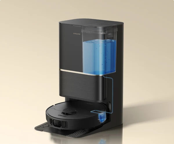 Llenado automático del depósito de agua para fregar
