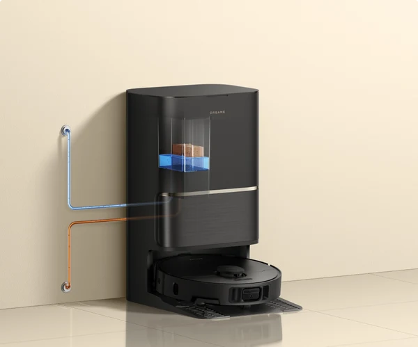 Llenado y vaciado automáticos con el kit de conexión de agua    