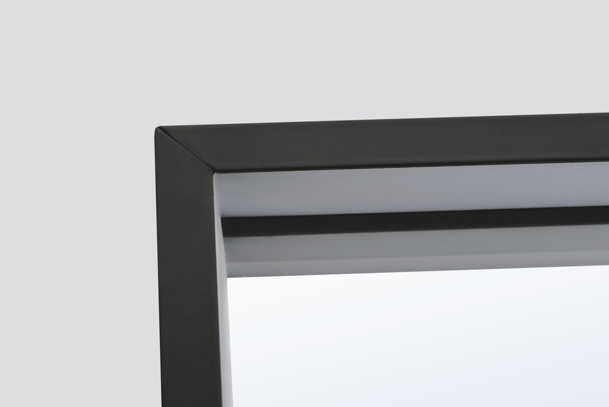 Ledimex - Espejo de baño con luz LED Ability Negro Mate - BricoandPool