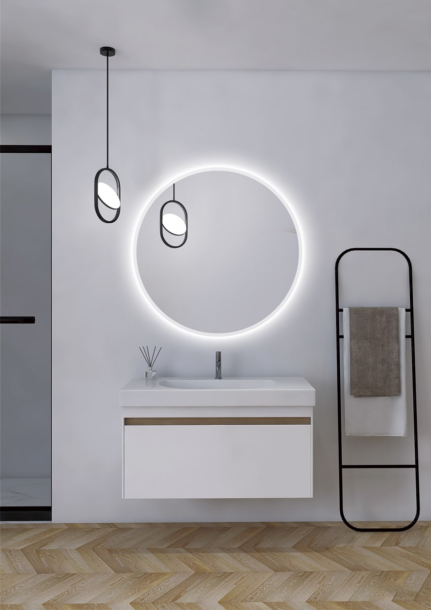 Ledimex - Espejo de baño con luz LED Bélgica - BricoandPool