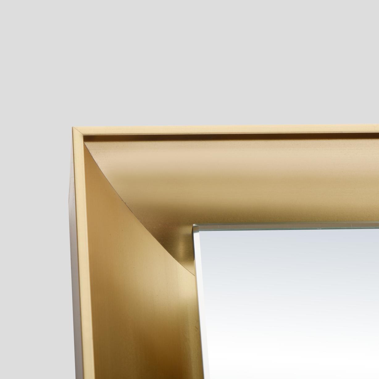 Ledimex - Espejo de baño con luz LED California Oro Cepillado - BricoandPool