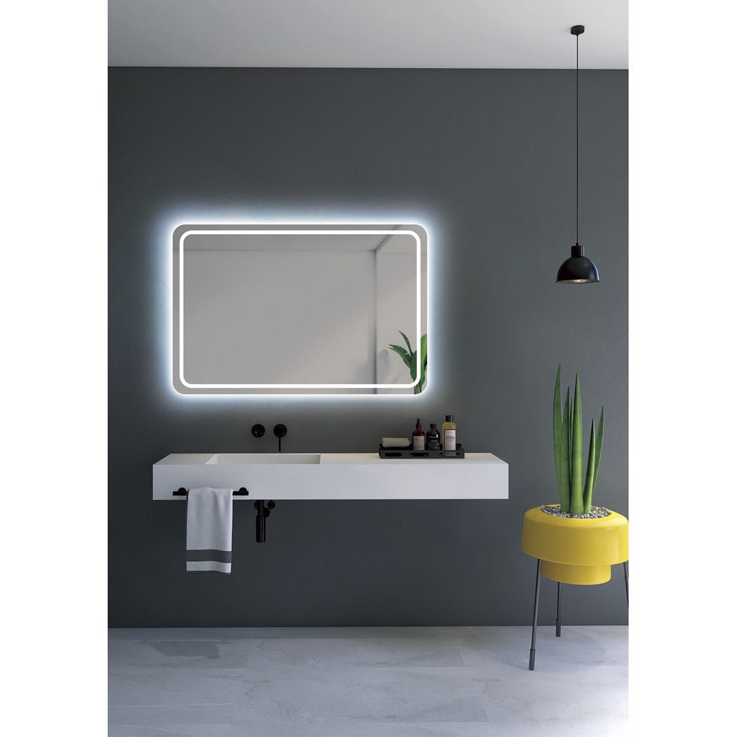 Ledimex - Espejo de baño con luz LED Grecia - BricoandPool