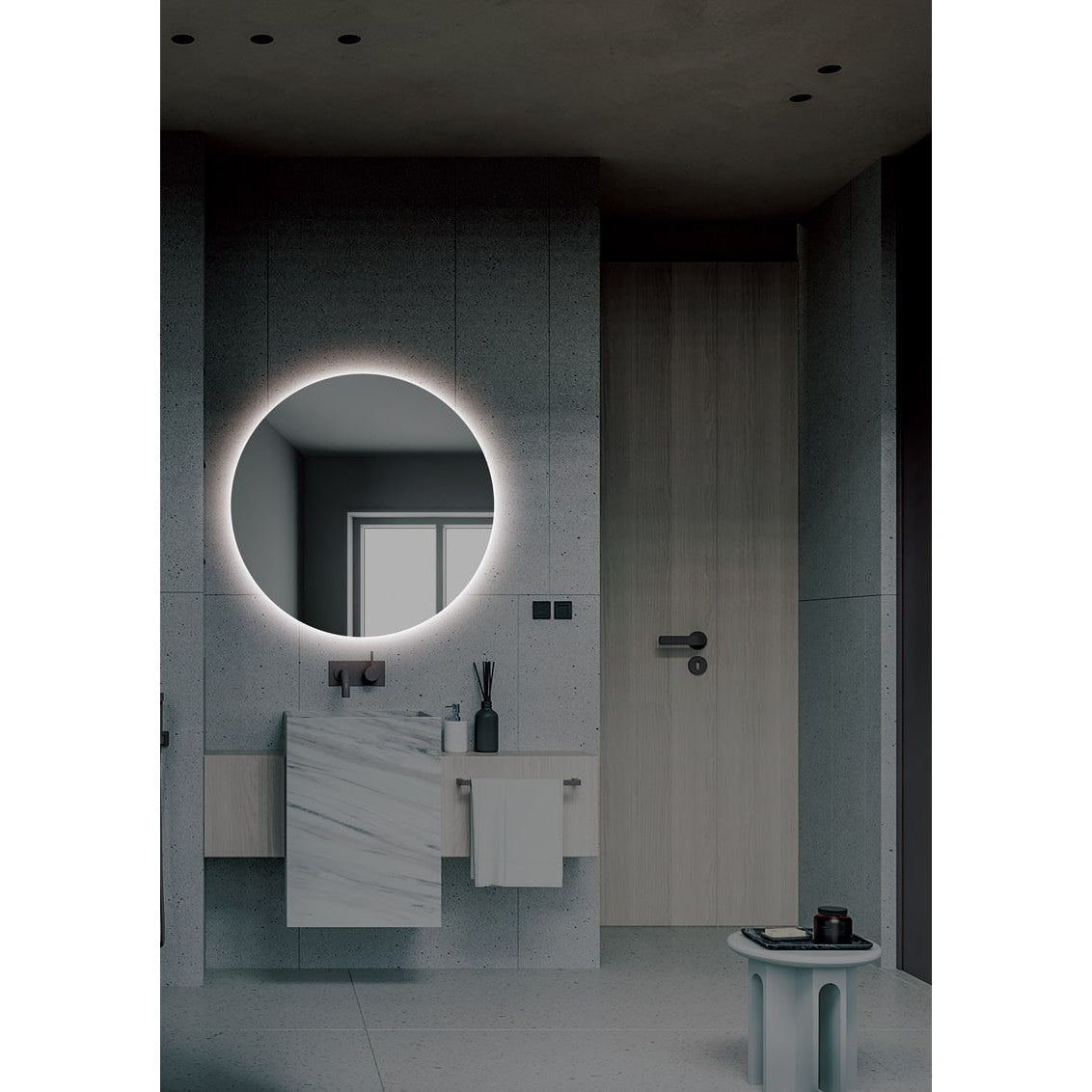 Ledimex - Espejo de baño con luz LED Lisboa - BricoandPool