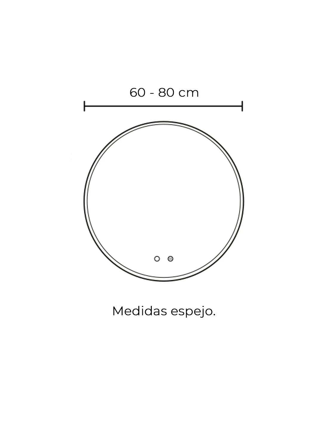 Ledimex - Espejo de Baño Led Atenas - BricoandPool