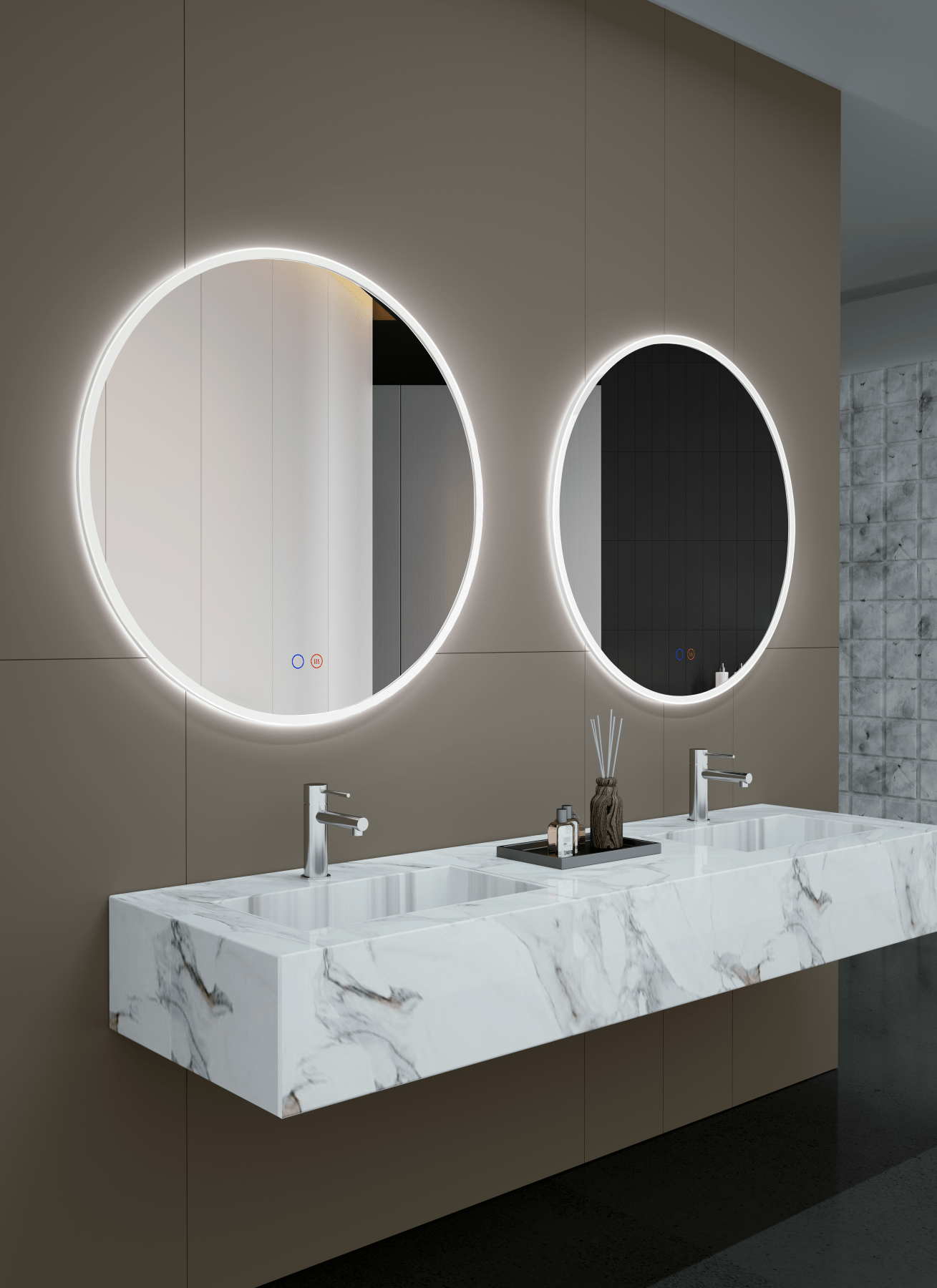 Ledimex - Espejo de Baño Led Atenas - BricoandPool