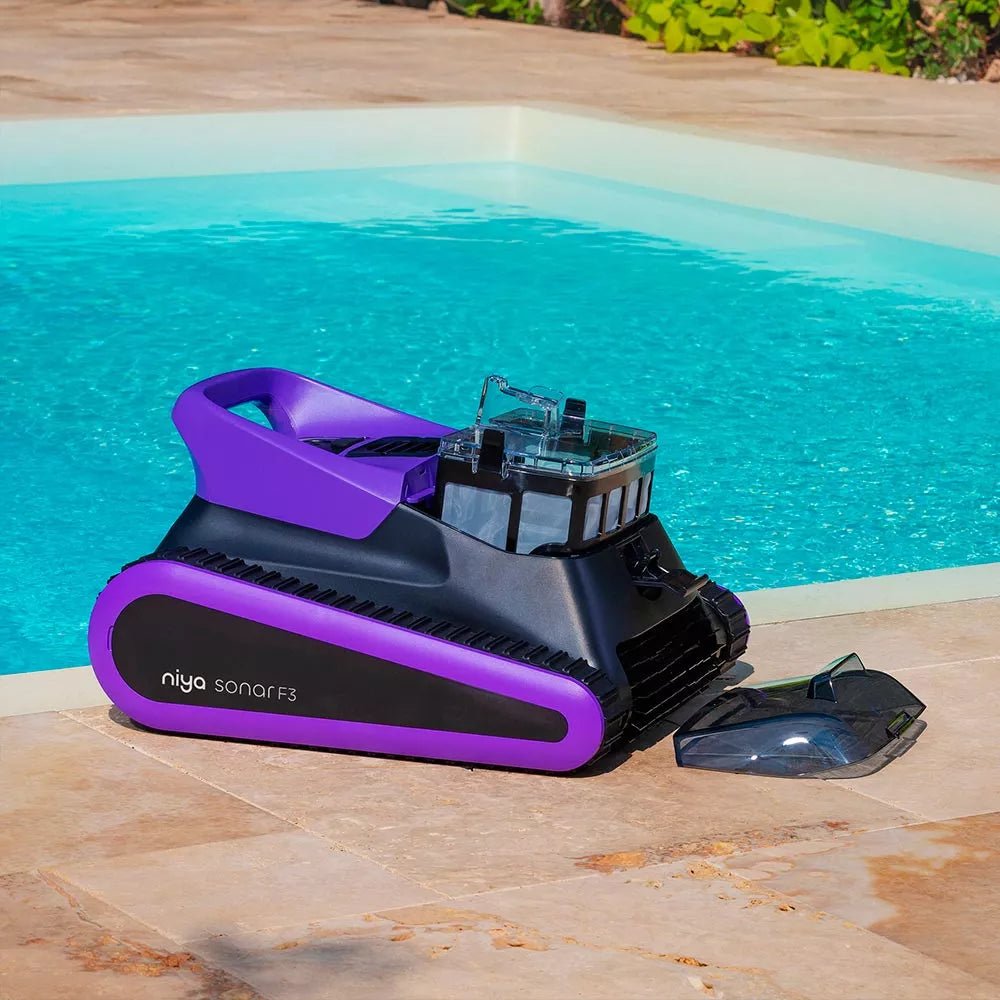 Maytronics - Robot Limpiafondos de piscina sin cable Niya Sonar 30 - BricoandPool