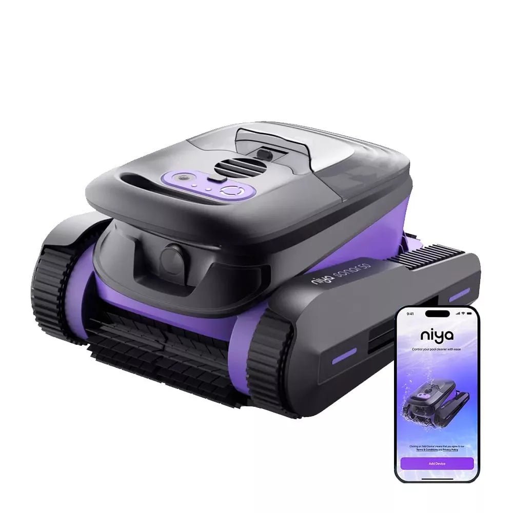 Maytronics - Robot Limpiafondos de piscina sin cable Niya Sonar 50 - BricoandPool