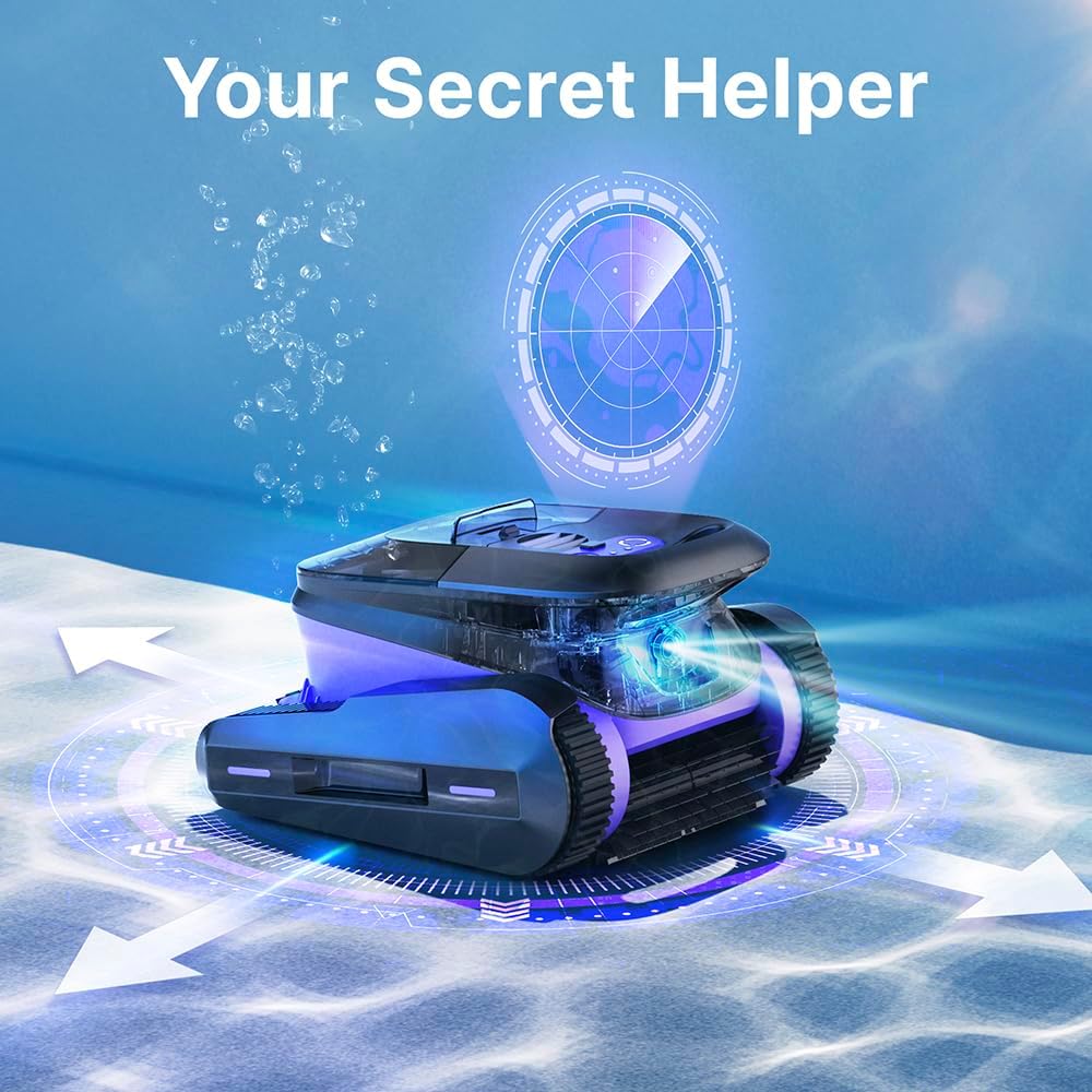 Maytronics - Robot Limpiafondos de piscina sin cable Niya Sonar 50 - BricoandPool