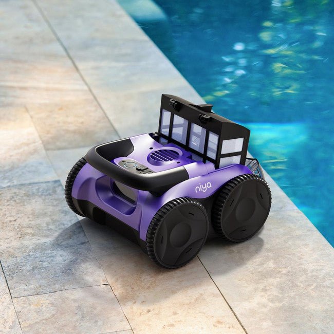 Maytronics - Robot Limpiafondos de piscina sin cable Niya Sonar F2 - BricoandPool