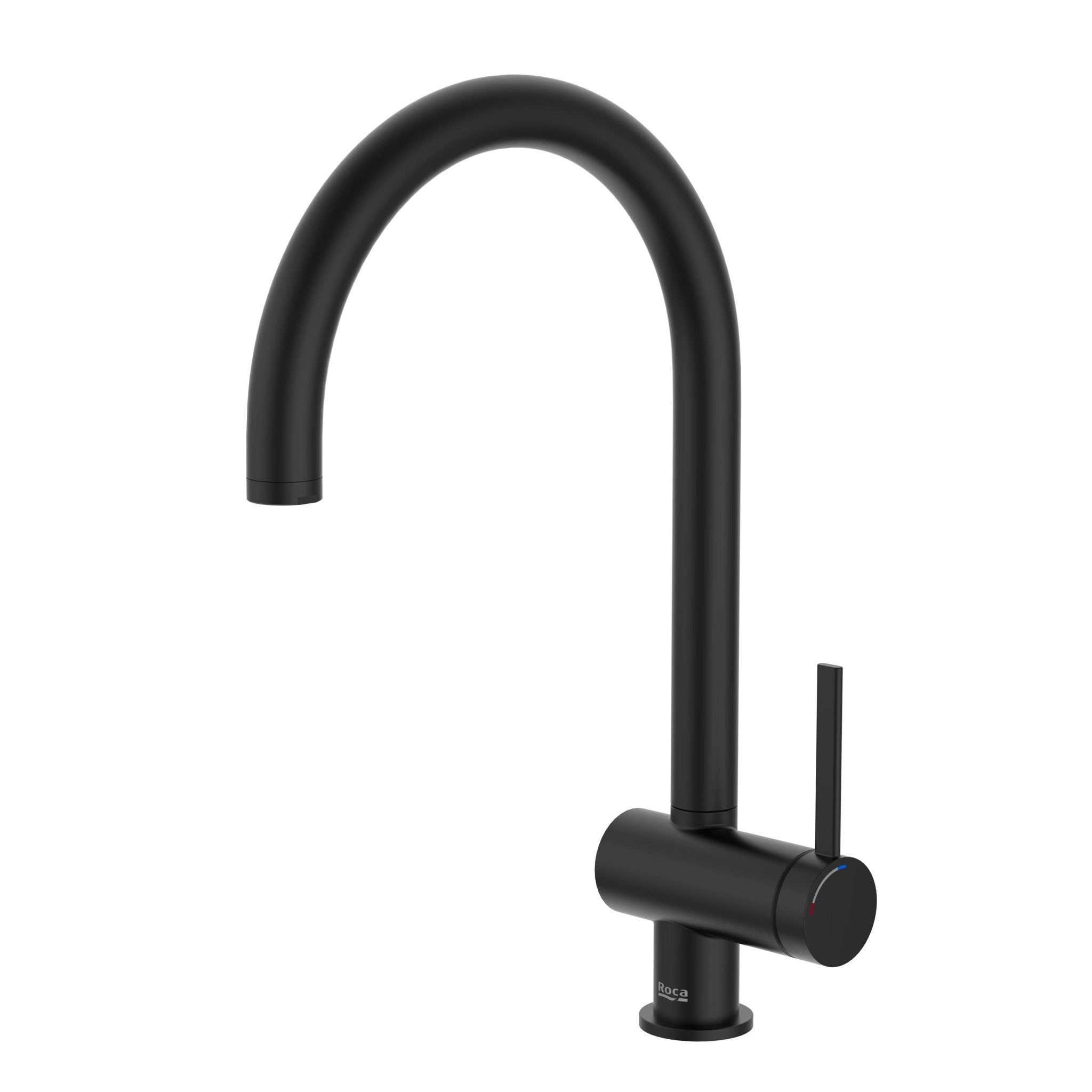 Mezclador monomando para cocina Ona Negro Mate A5A841FNB0 - BricoandPool