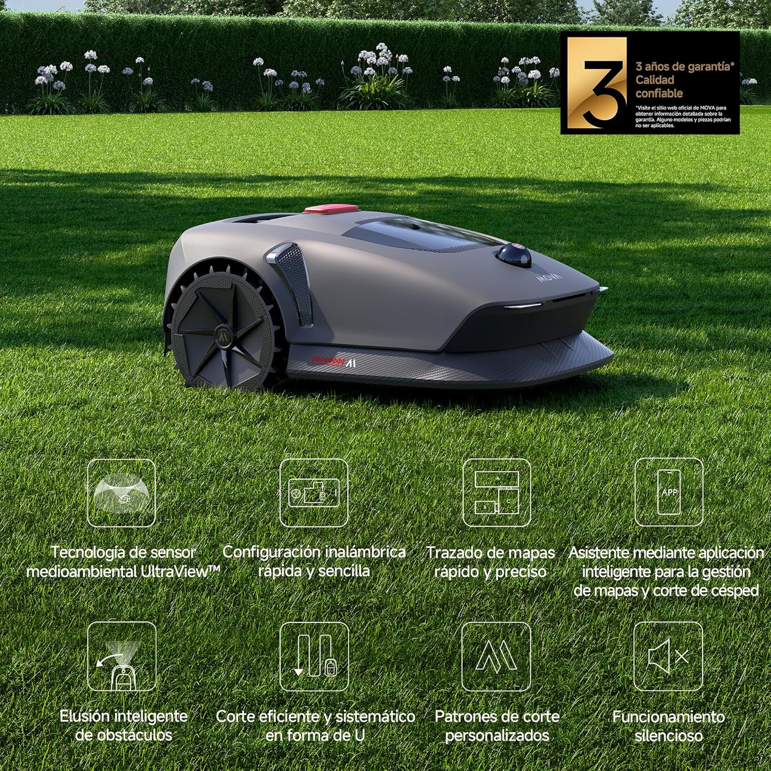 Mova – 600 Kit robot cortacésped - BricoandPool