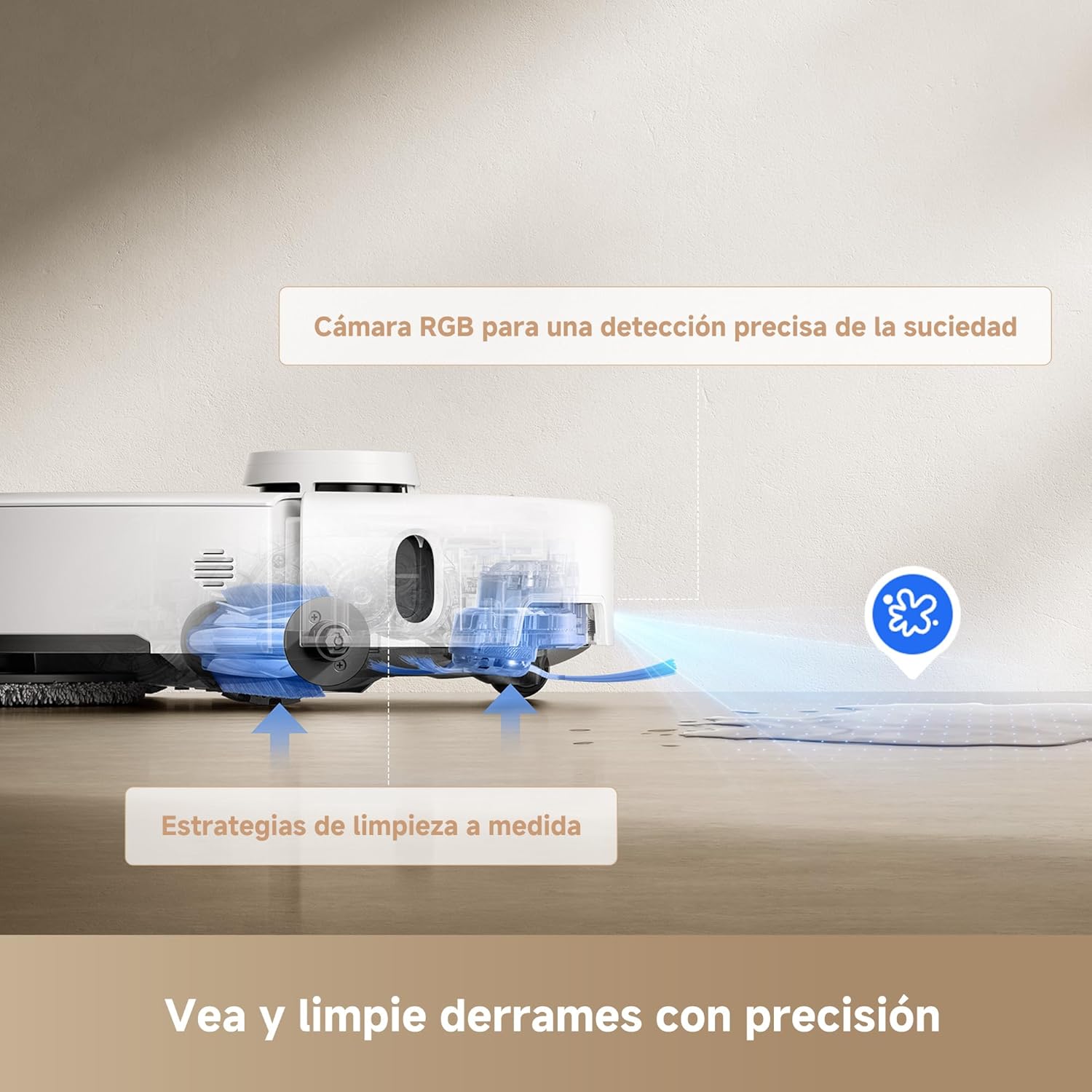 Mova – P50 Pro Ultra robot aspirador - BricoandPool