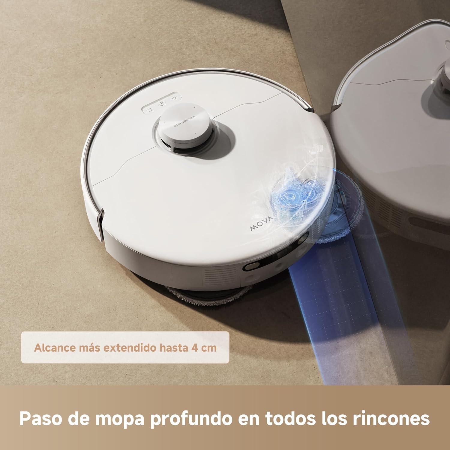 Mova – P50 Pro Ultra robot aspirador - BricoandPool
