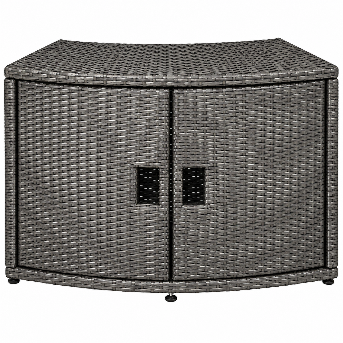MSpa Bergen opblaasbare jacuzzi voor 4-6 personen + rieten tuinset (rond)