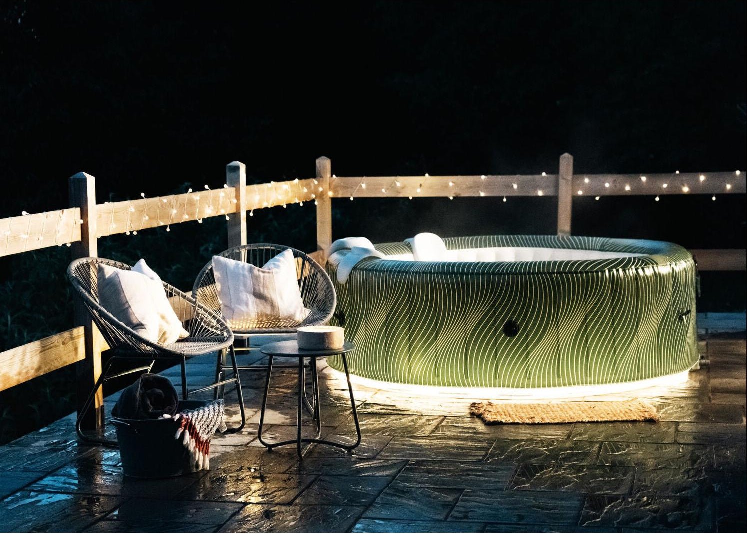 MSpa – Spa hinchable circular Meteor 4–6 personas - BricoandPool