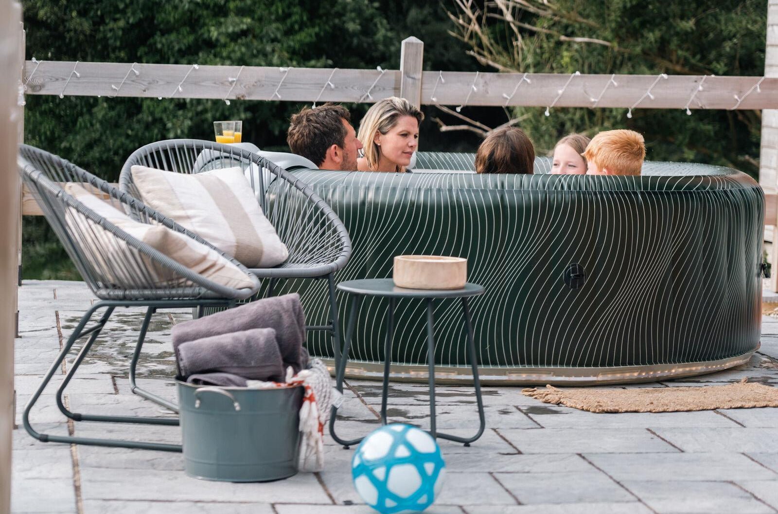 MSpa – Spa hinchable circular Meteor 4–6 personas - BricoandPool