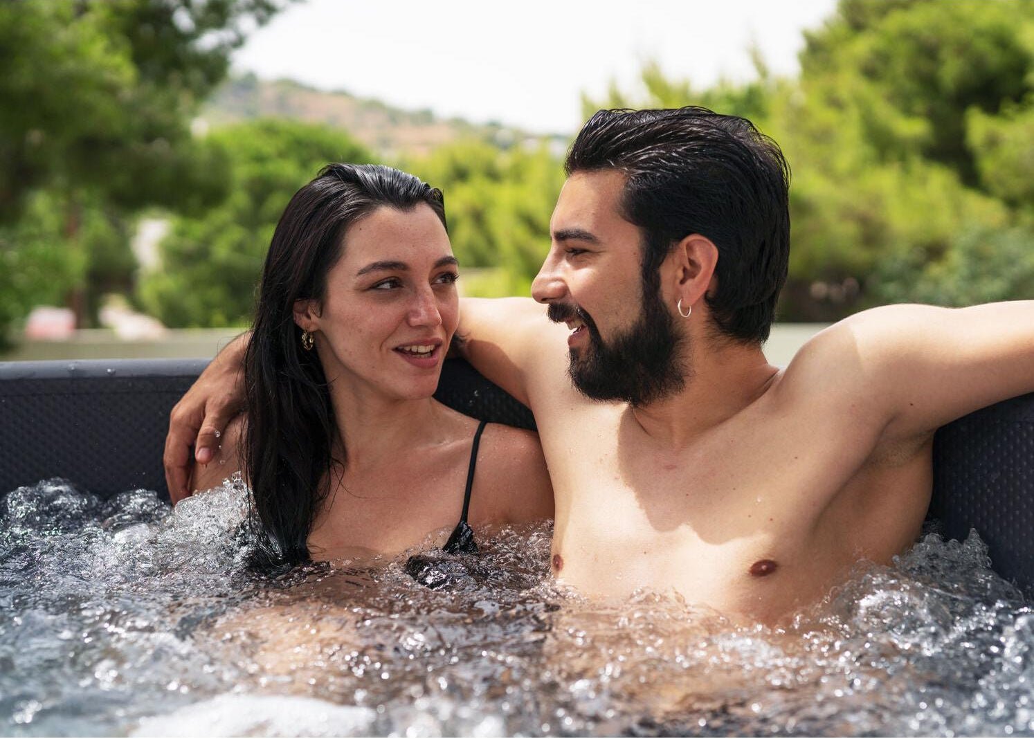 MSpa - Spa hinchable semirrígido circular Mono - Eco 6 - 8 personas - BricoandPool