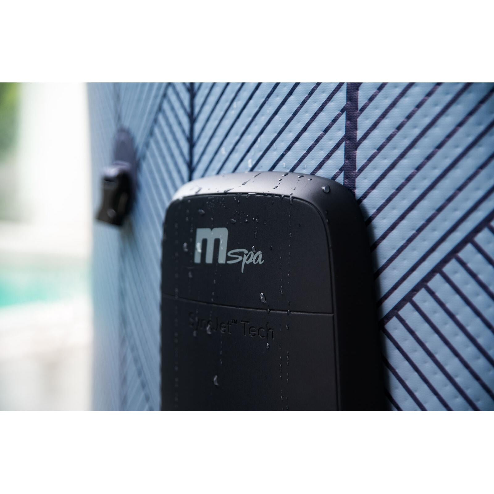 MSpa Spa hinchable semirrígido circular Tidal 4–6 personas - BricoandPool