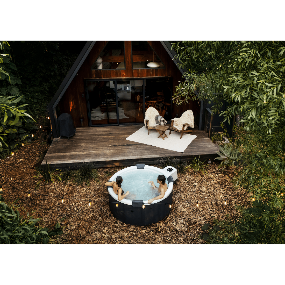 Mspa - Spa rígido circular Denver 4–6 personas - BricoandPool