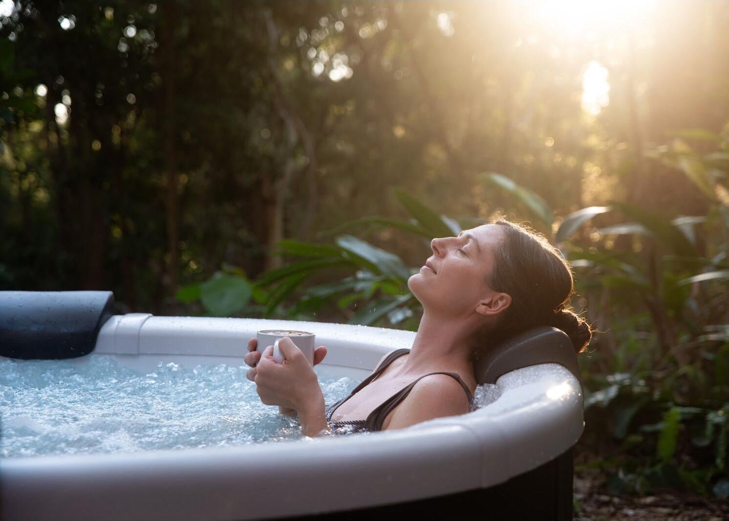 Mspa - Spa rígido circular Denver 4–6 personas - BricoandPool