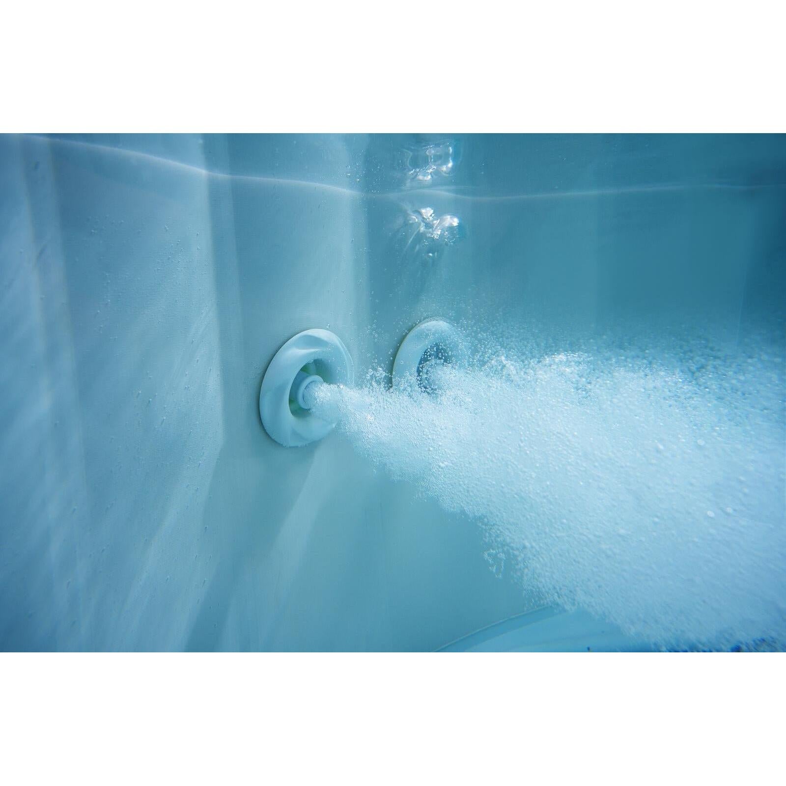 Mspa - Spa rígido cuadrado Oslo 4 - 6 personas - BricoandPool