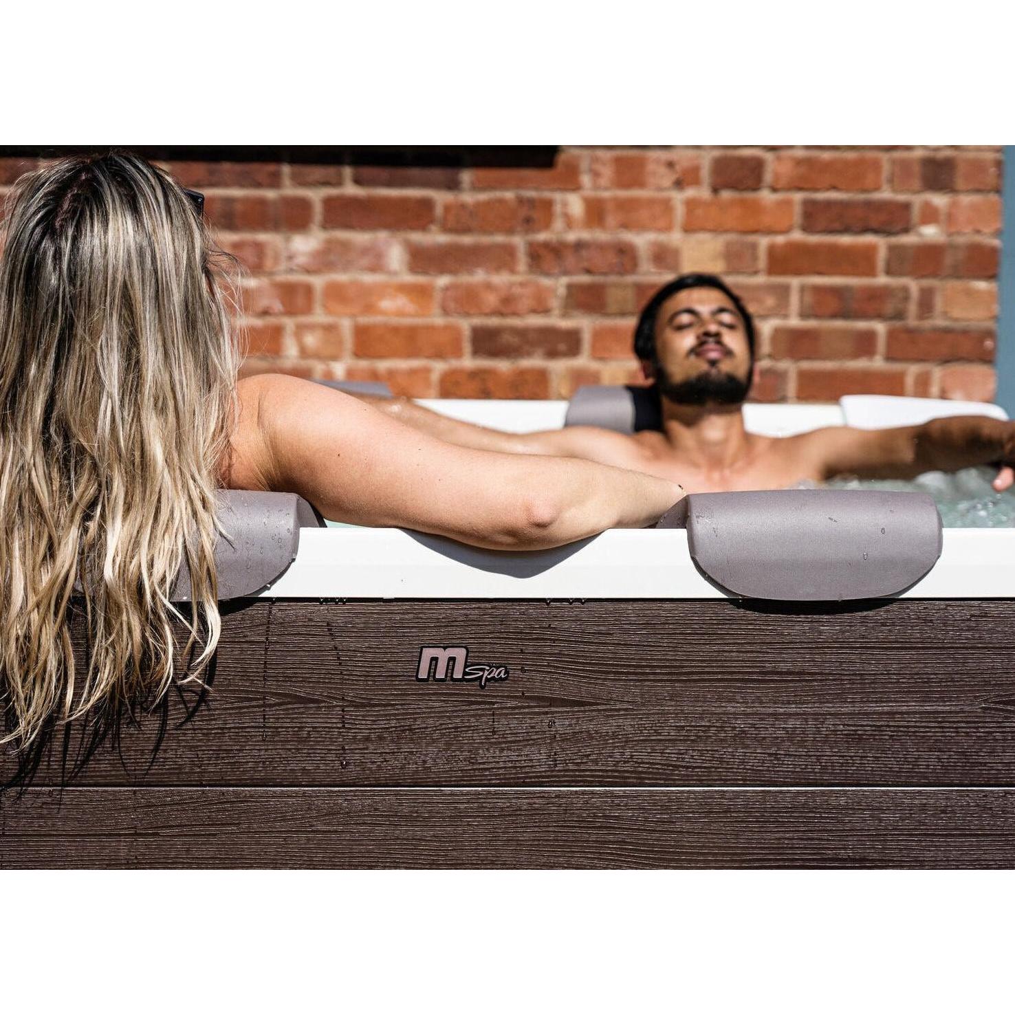 Mspa - Spa rígido cuadrado Tribeca 4 - 6 personas - BricoandPool
