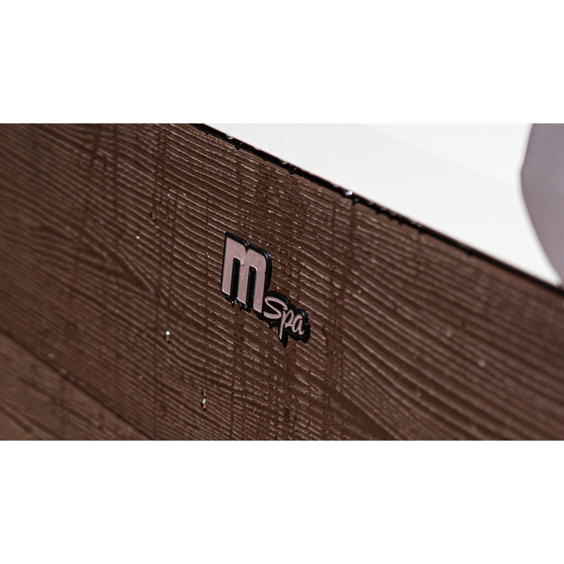Mspa - Spa rígido cuadrado Tribeca 4 - 6 personas - BricoandPool