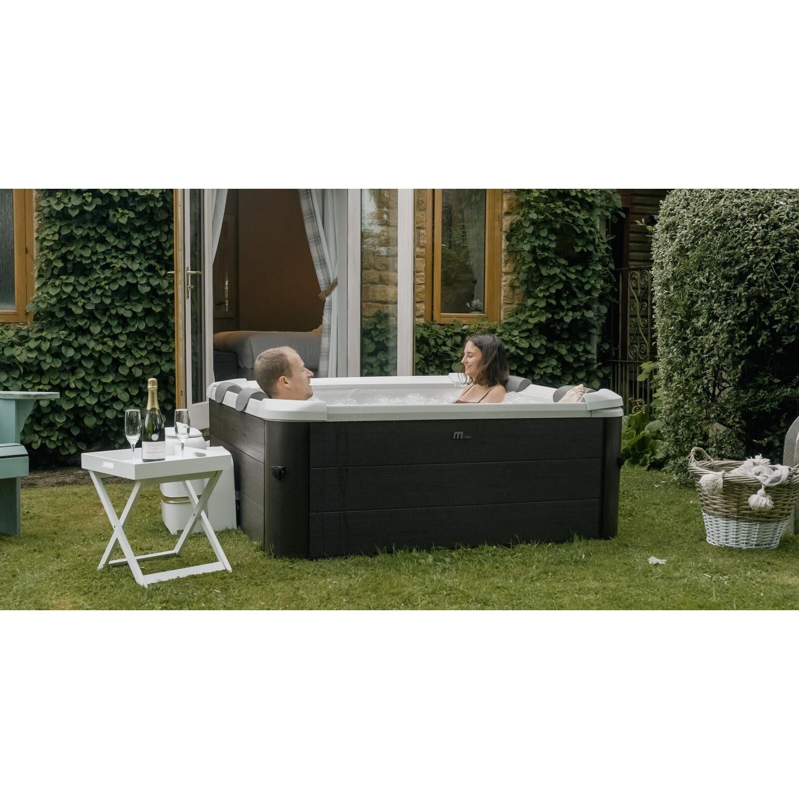 Mspa - Spa rígido cuadrado Tribeca 4 - 6 personas - BricoandPool